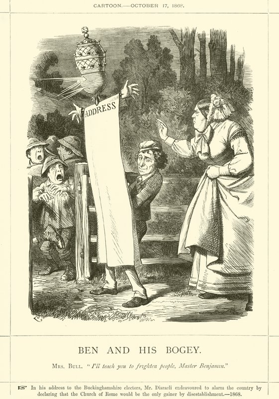 Ben i jego Bogey autorstwa after John Tenniel