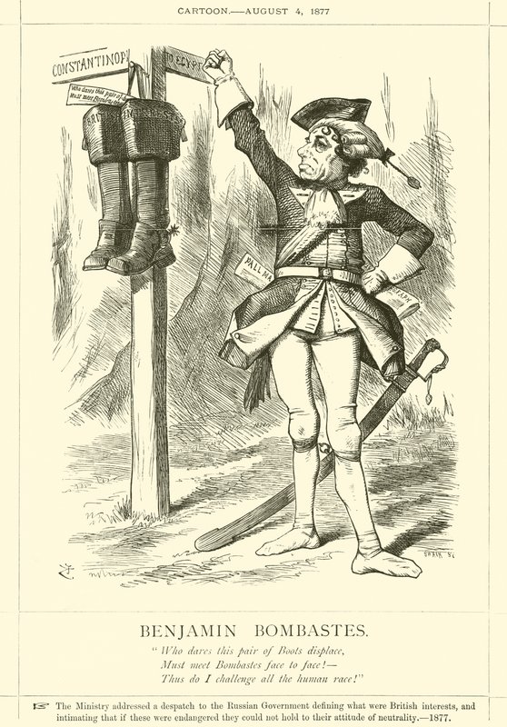 Benjamin Bombastes autorstwa after John Tenniel