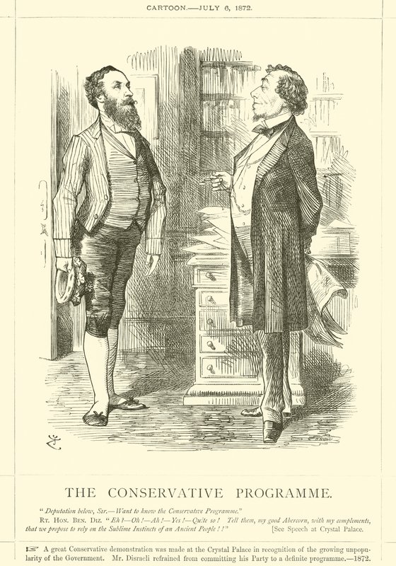 Program Konserwatywny autorstwa after John Tenniel