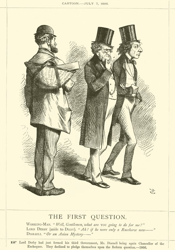 Pierwsze pytanie autorstwa after John Tenniel