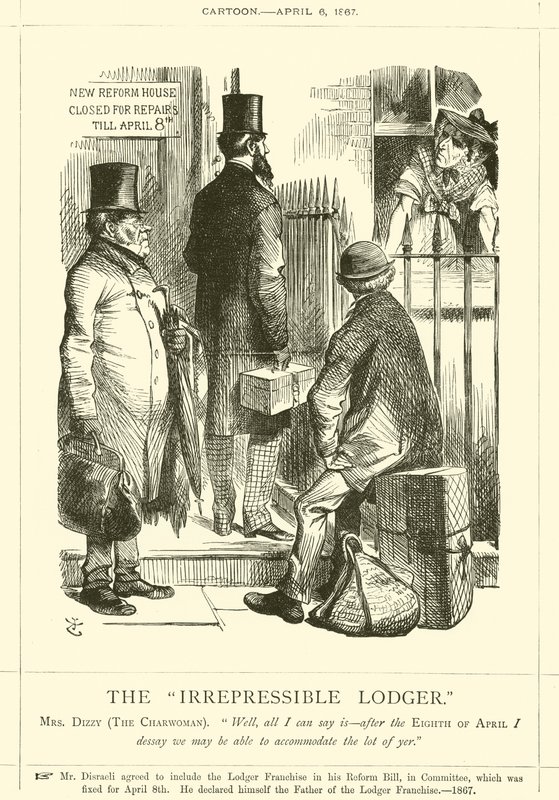 Niepowstrzymany Lokator autorstwa after John Tenniel