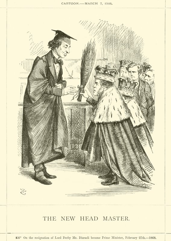 Nowy dyrektor główny autorstwa after John Tenniel