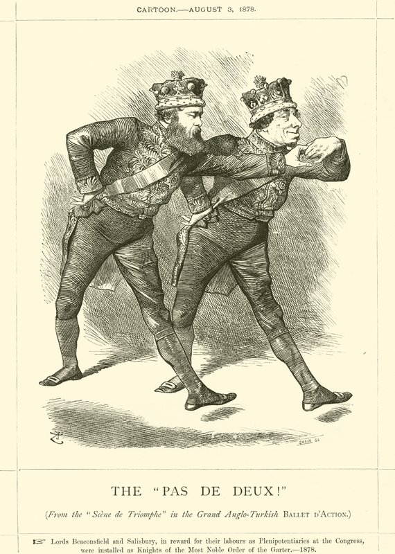 Pas De Deux! autorstwa after John Tenniel