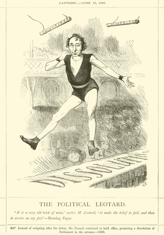 Trykot polityczny autorstwa after John Tenniel