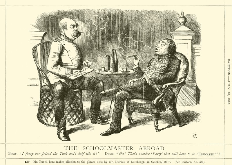 Nauczyciel za granicą autorstwa after John Tenniel