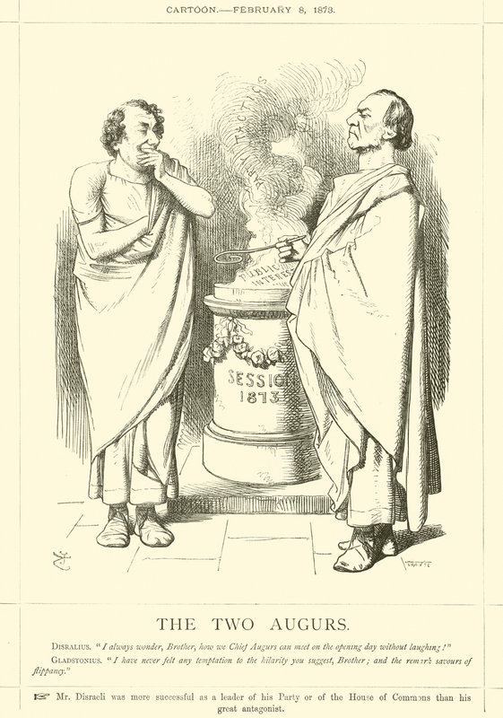 Dwóch Augurów autorstwa after John Tenniel