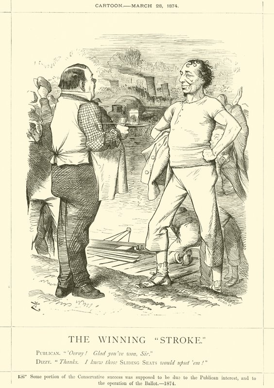 Zwycięski cios autorstwa after John Tenniel