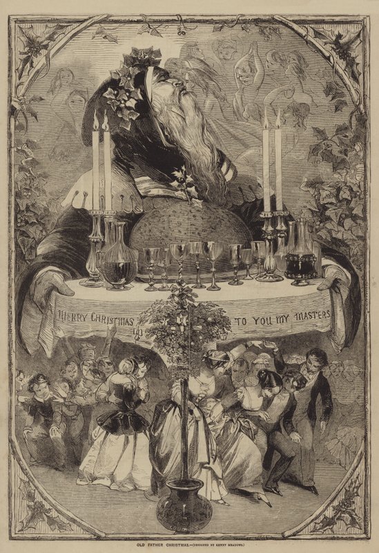 Stary Mikołaj autorstwa after Joseph Kenny Meadows