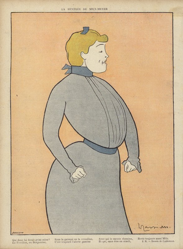 Ilustracja do Le Rire autorstwa after Leonetto Cappiello