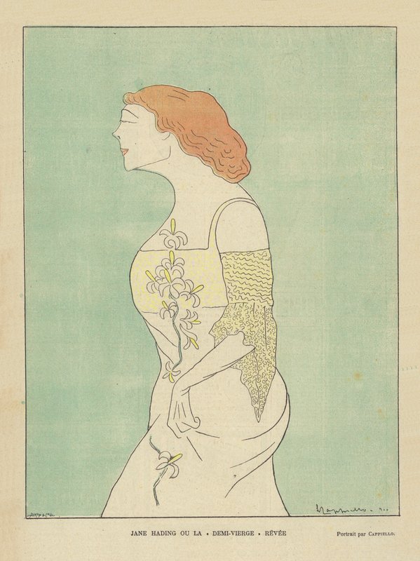 Ilustracja do Le Rire autorstwa after Leonetto Cappiello