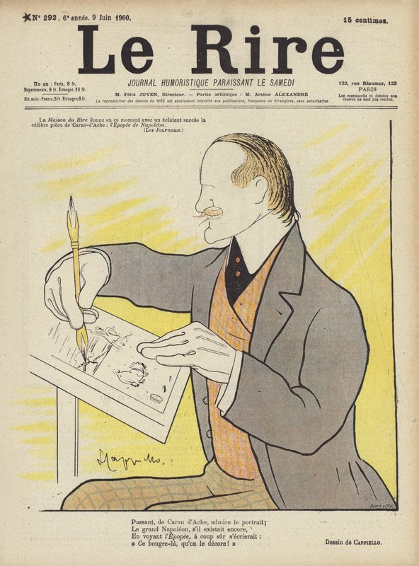 Ilustracja do Le Rire autorstwa after Leonetto Cappiello