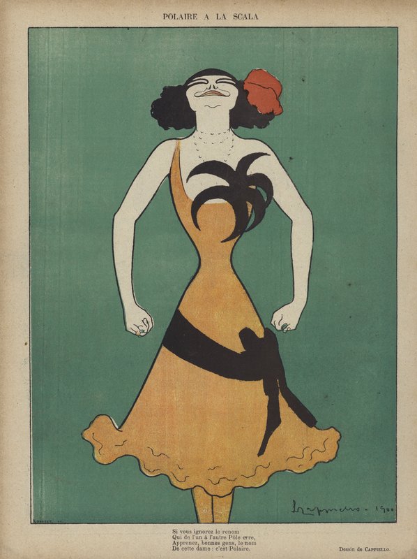Ilustracja do Le Rire autorstwa after Leonetto Cappiello