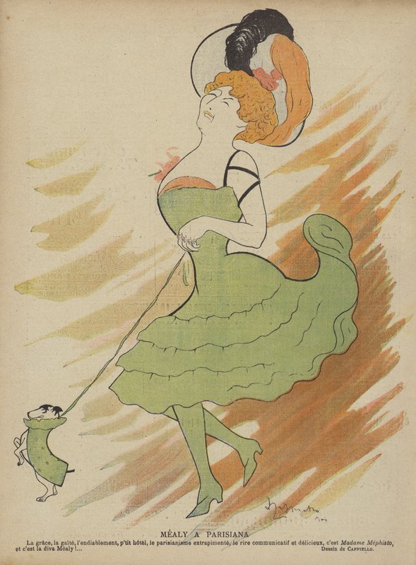 Ilustracja do Le Rire autorstwa after Leonetto Cappiello