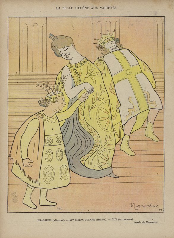 Ilustracja do Le Rire autorstwa after Leonetto Cappiello