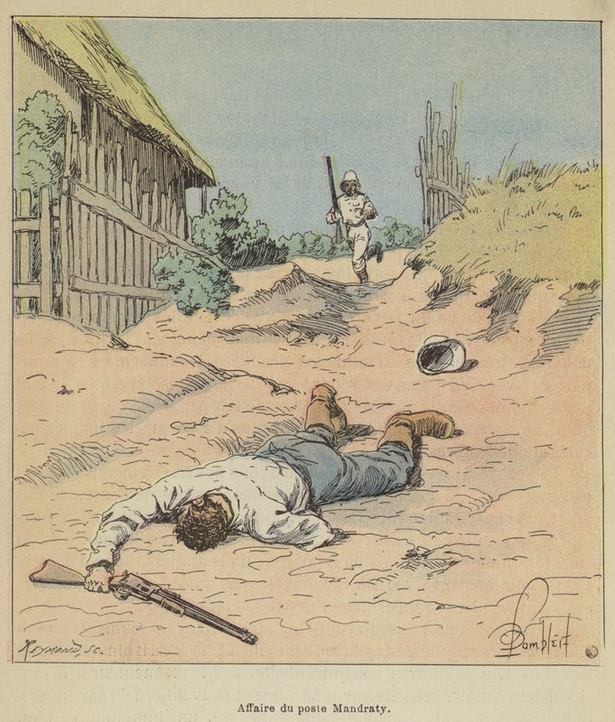 Obowiązkowa sprawa pocztowa autorstwa after Louis Charles Bombled