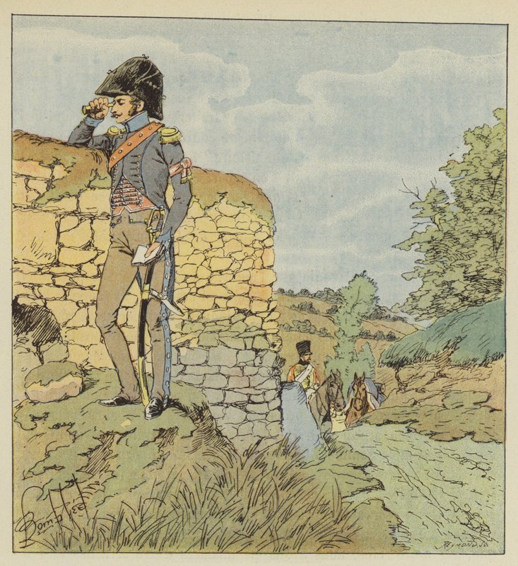 dywizja obozowa adiutanta tarczy generalnej autorstwa after Louis Charles Bombled