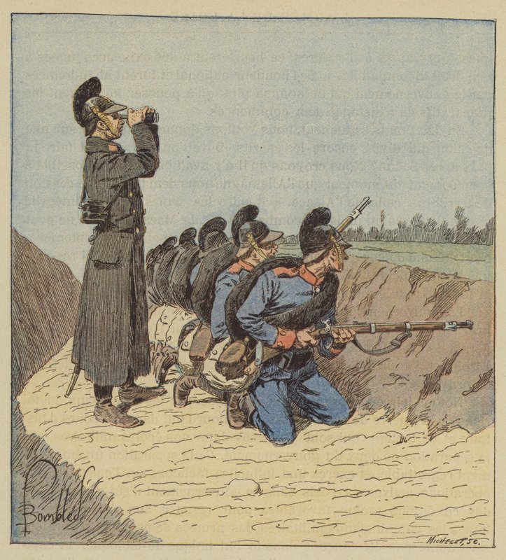 Bawarski w plasterku autorstwa after Louis Charles Bombled