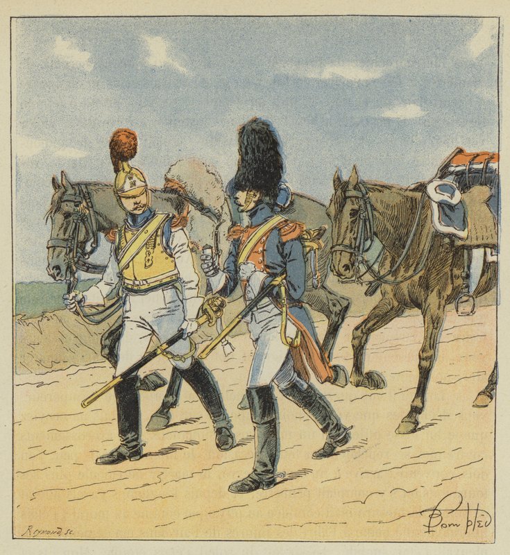 Karabinierzy, 1806-1812 autorstwa after Louis Charles Bombled