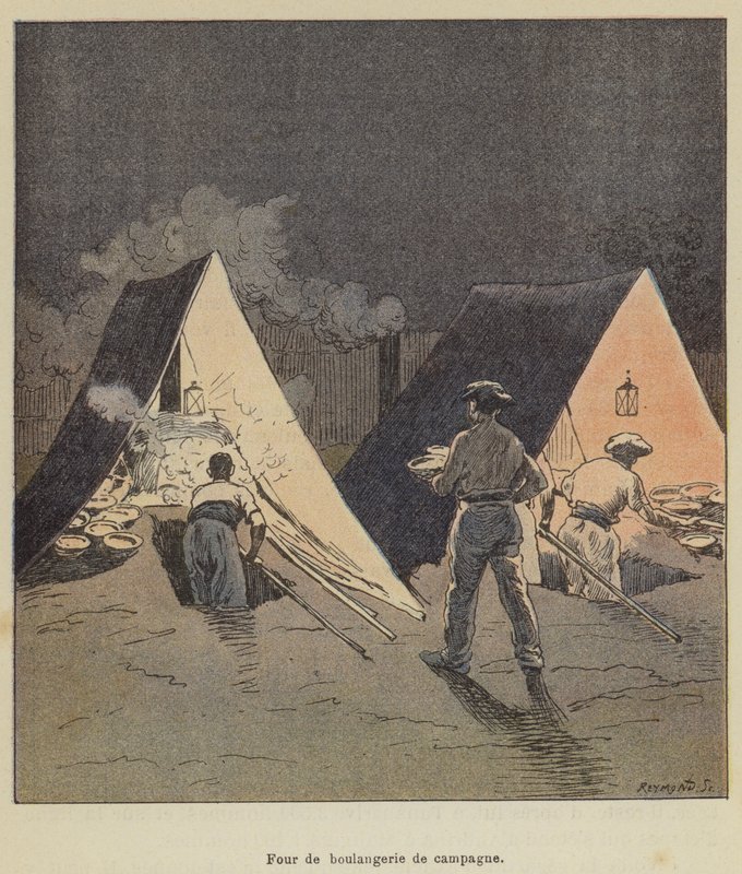 Piekarnik wiejski autorstwa after Louis Charles Bombled