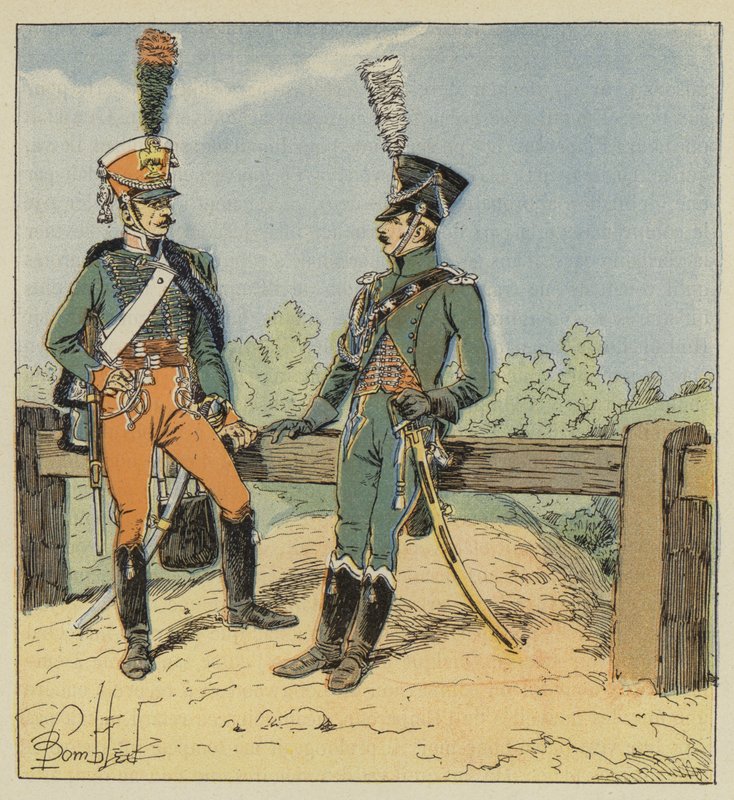 Gwardia Cesarska, Gwardia Honorowa, 1813-1814, Żandarm Porządny, 1806-1807 autorstwa after Louis Charles Bombled