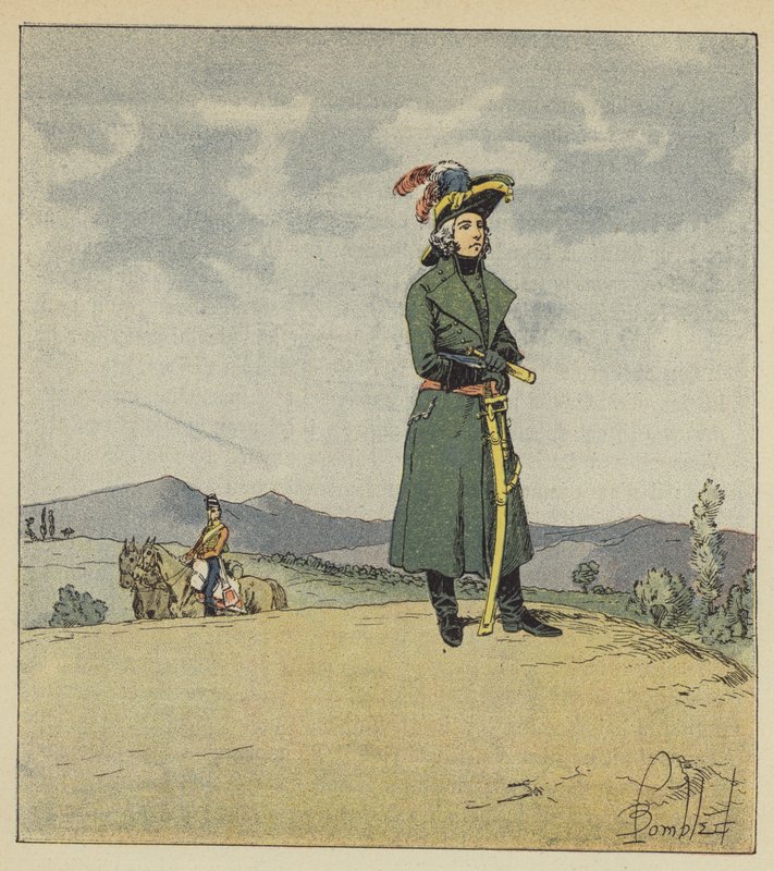 Hoche był jeszcze bardzo młody, ale dawał dużo nadziei autorstwa after Louis Charles Bombled