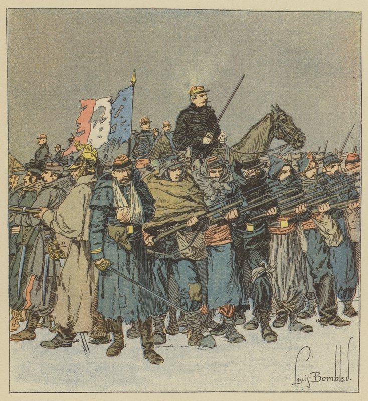 Uratowali honor! autorstwa after Louis Charles Bombled