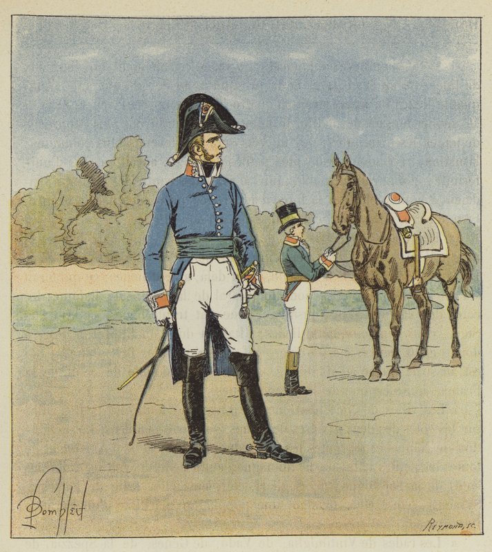 Inspektor magazynu autorstwa after Louis Charles Bombled