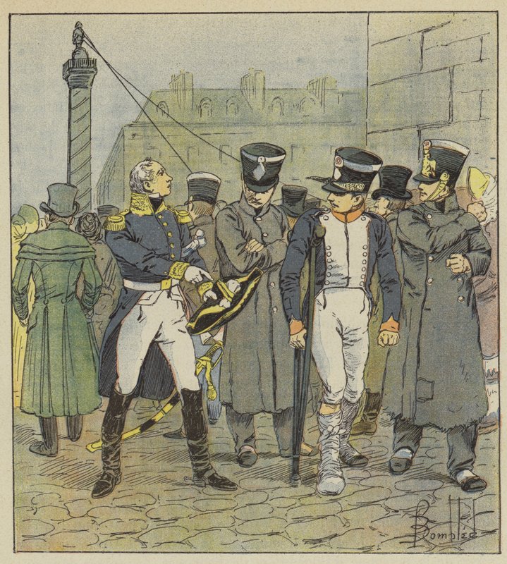Widziałem, jak otrzymywał lekcje, od których jeden by się zarumienił autorstwa after Louis Charles Bombled