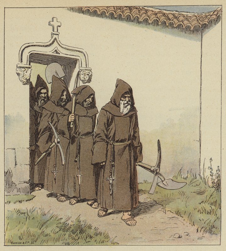 Francja mogłaby i powinna mieć jakieś domy wariatów zwane trapistami autorstwa after Louis Charles Bombled
