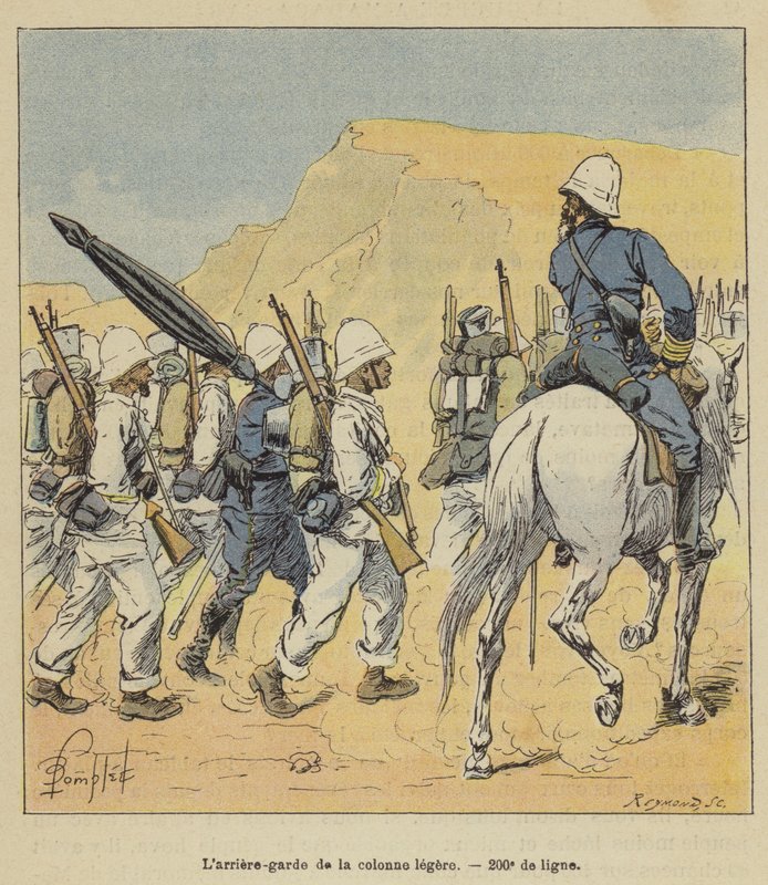 Tylna osłona kolumny świetlnej, linia 200 autorstwa after Louis Charles Bombled