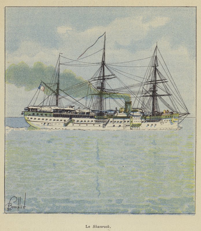 Le Shamrock autorstwa after Louis Charles Bombled
