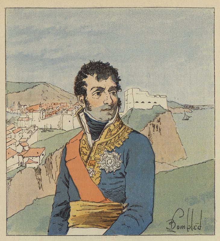 Marszałek Marmont autorstwa after Louis Charles Bombled
