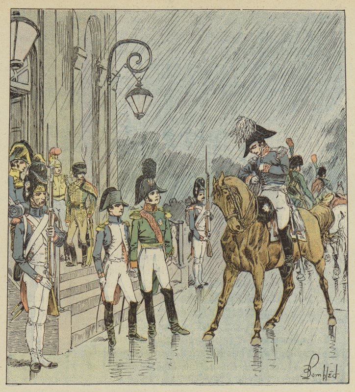 Dwaj cesarze zmokli przez niego autorstwa after Louis Charles Bombled