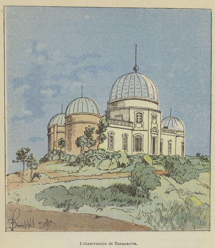 Obserwatorium Tananarive autorstwa after Louis Charles Bombled
