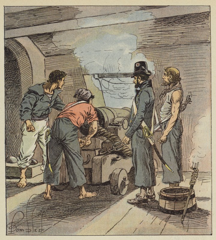 Żeglarze 1805-1815 autorstwa after Louis Charles Bombled