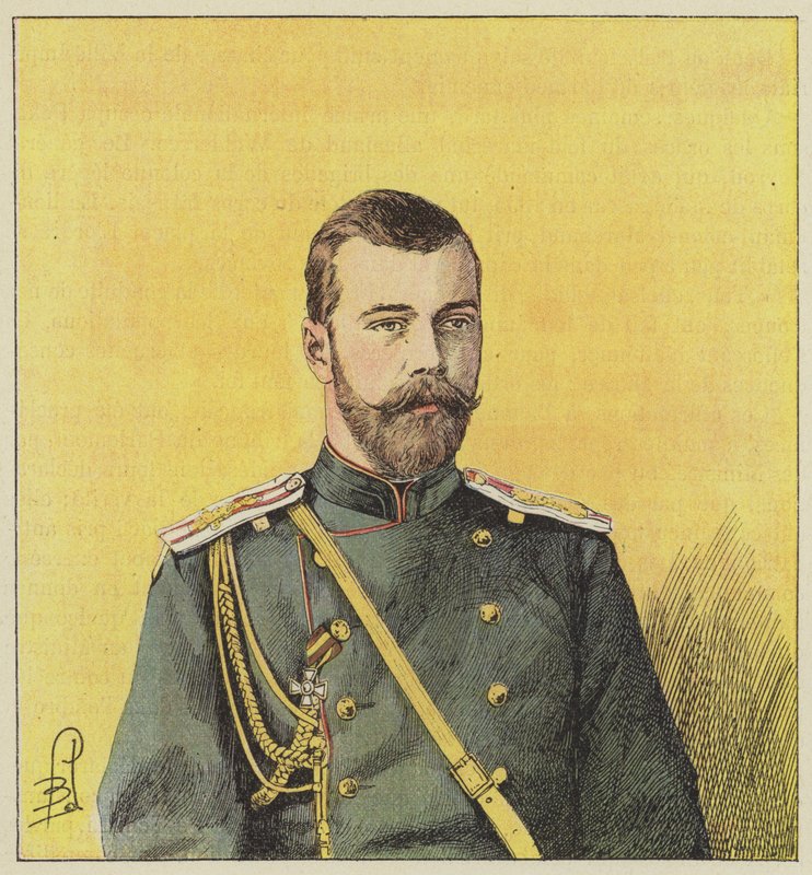 Mikołaj II, cesarz Rosji autorstwa after Louis Charles Bombled