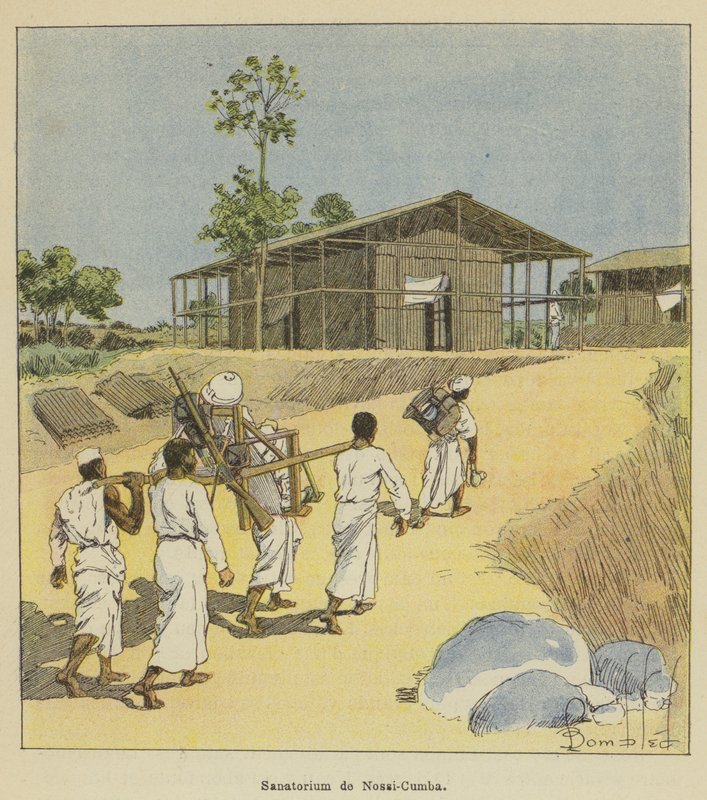 Sanatorium Nossi-Kumba autorstwa after Louis Charles Bombled