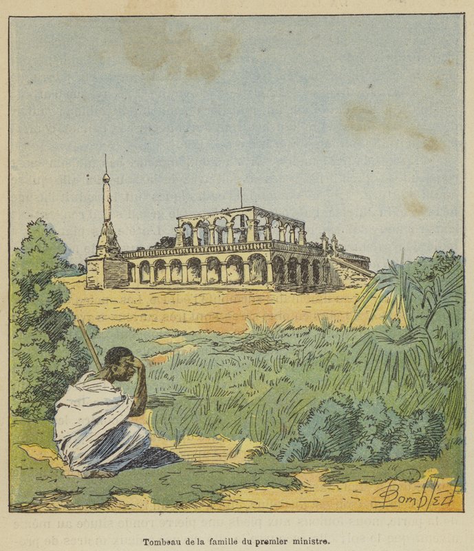 Grób rodziny premiera autorstwa after Louis Charles Bombled