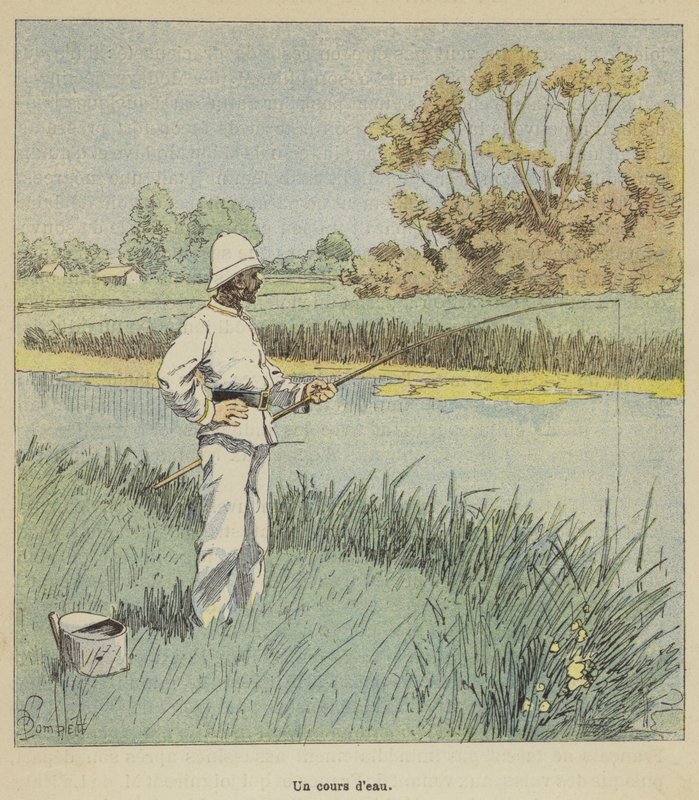 Rzeka autorstwa after Louis Charles Bombled