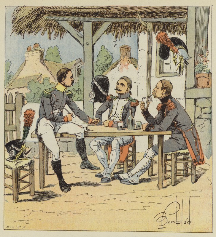 Voltigeur, pieszy myśliwy i saper inżynier autorstwa after Louis Charles Bombled