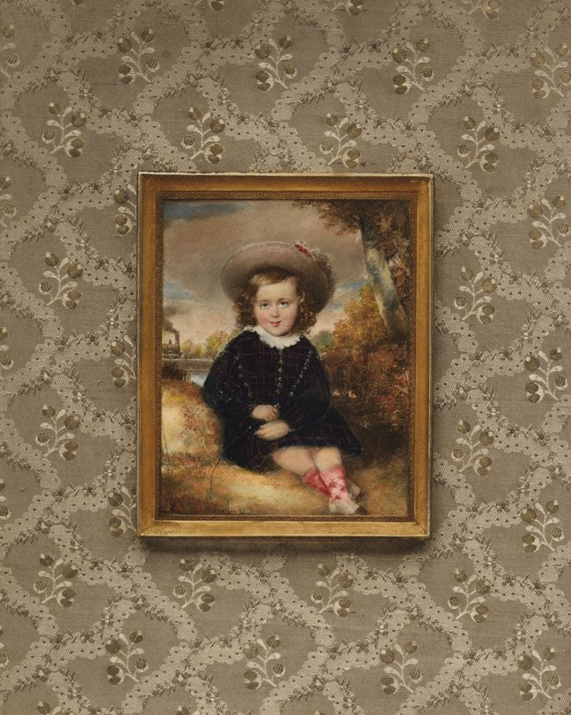 Portret Jana II, księcia Liechtensteinu, jako dziecko, 1844 autorstwa after Moritz Michael Daffinger
