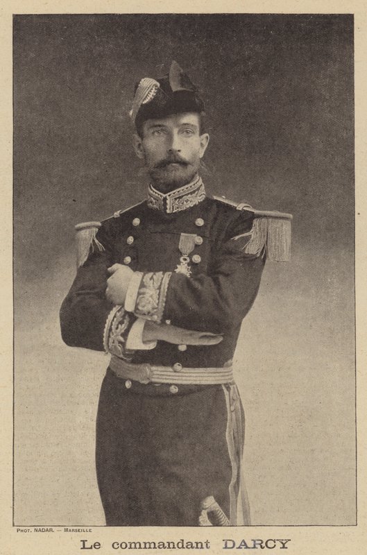 Eugene Darcy, francuski oficer marynarki autorstwa after Nadar