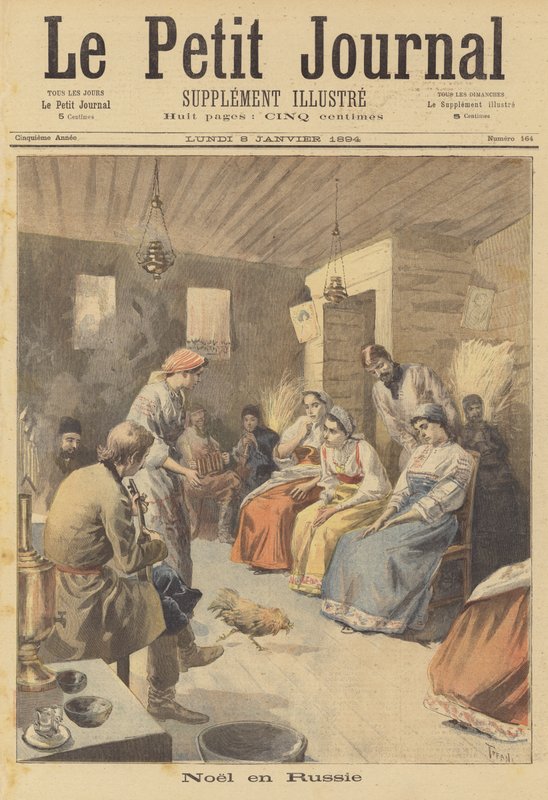 Boże Narodzenie w Rosji autorstwa after Oswaldo Tofani
