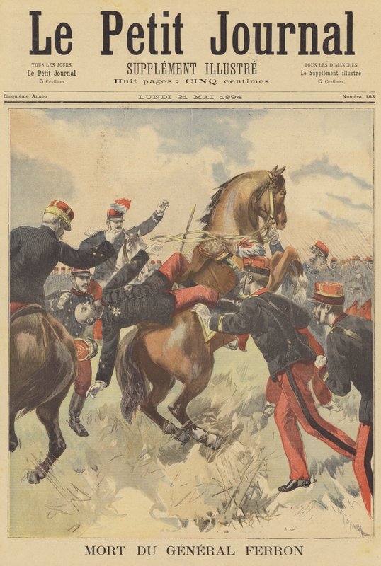Śmierć generała Ferron autorstwa after Oswaldo Tofani