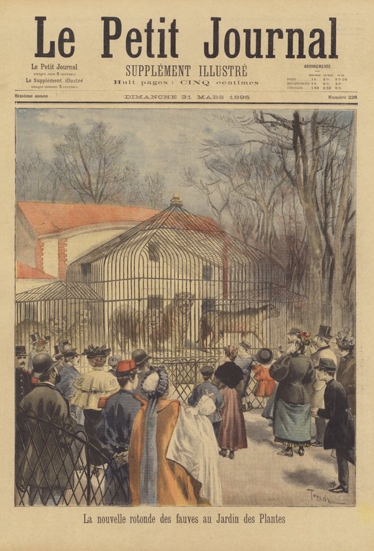Nowa wybieg dla dzikich zwierząt w Jardin des Plantes autorstwa after Oswaldo Tofani