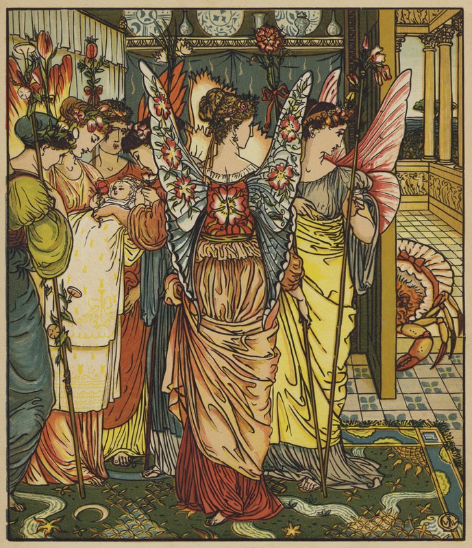 Wygląd Baśniowego Kraba autorstwa after Walter Crane