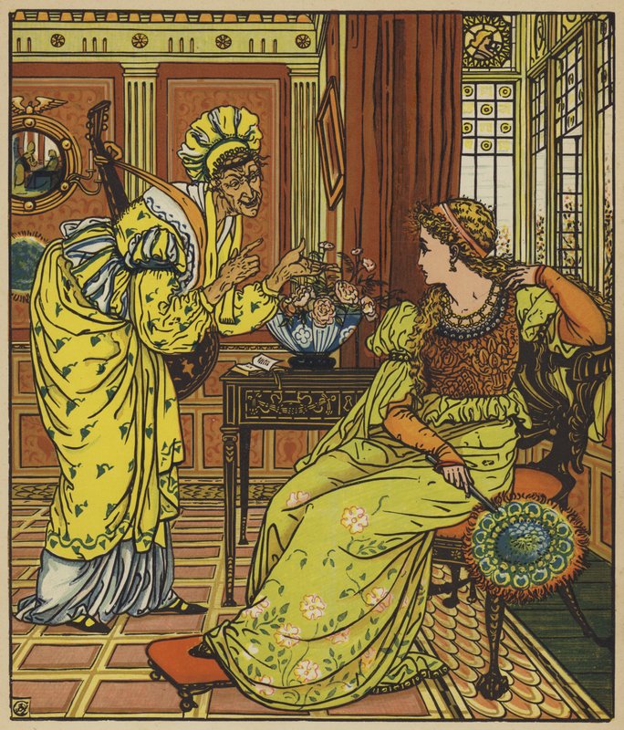 Feintise kusi Belle-Etoile autorstwa after Walter Crane