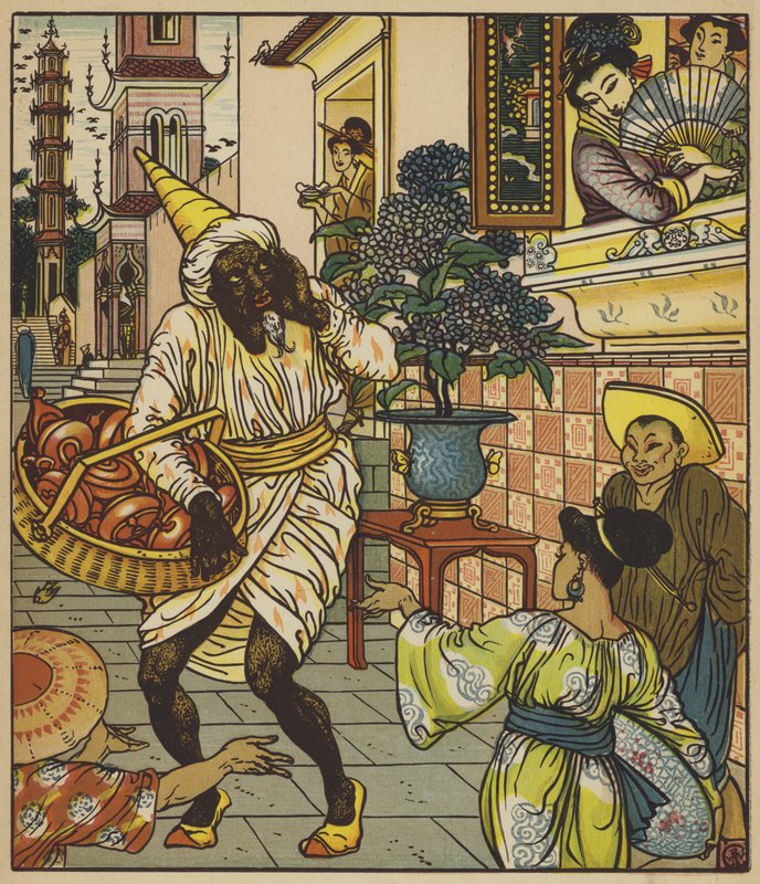 Nowe lampy dla starszych autorstwa after Walter Crane