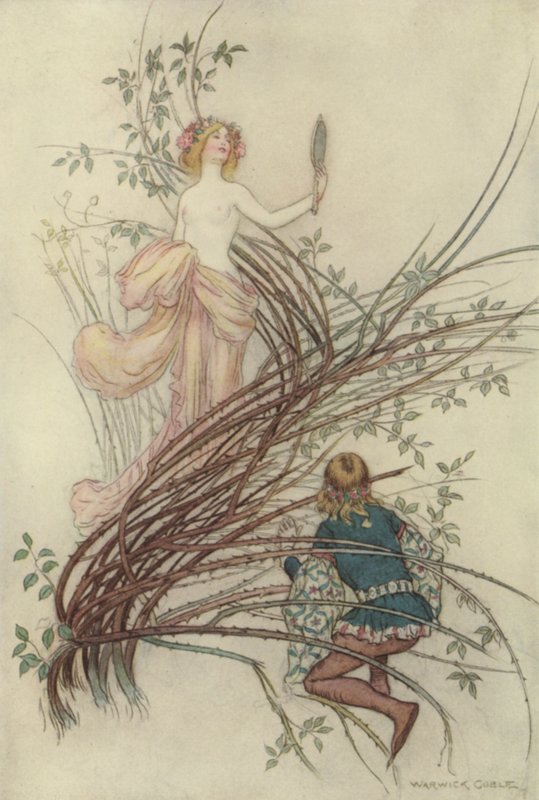 Geoffrey Chaucer, Wiersz autorstwa after Warwick Goble