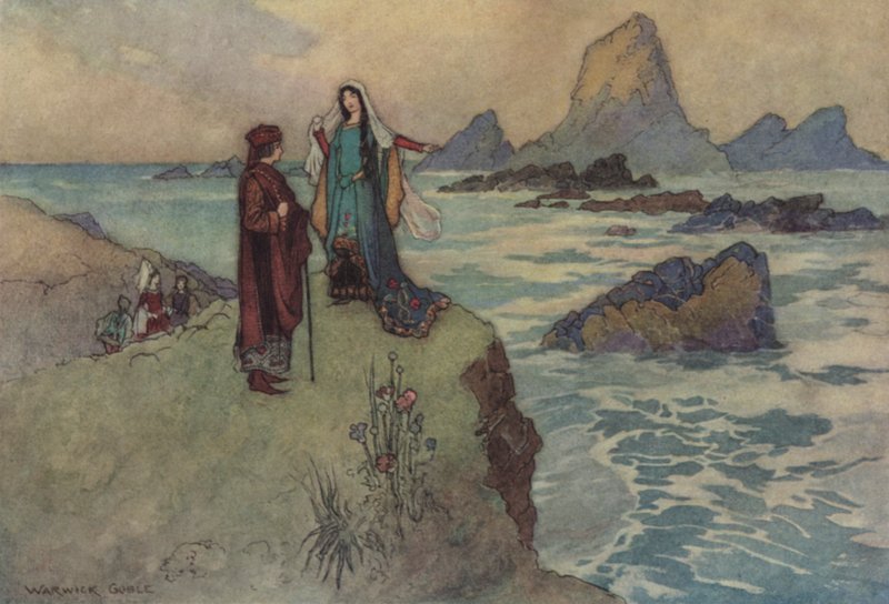 Geoffrey Chaucer, Opowieść Franklina autorstwa after Warwick Goble